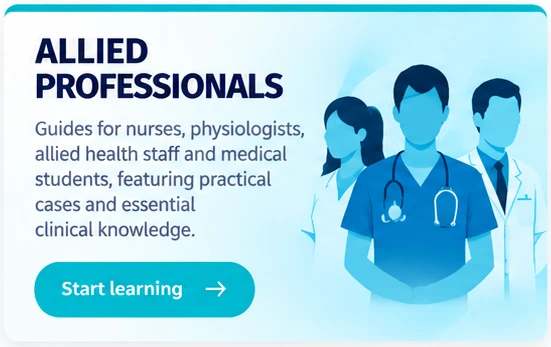 Allied professionals: guides for nurses, physiologists, allied health staff and medical students